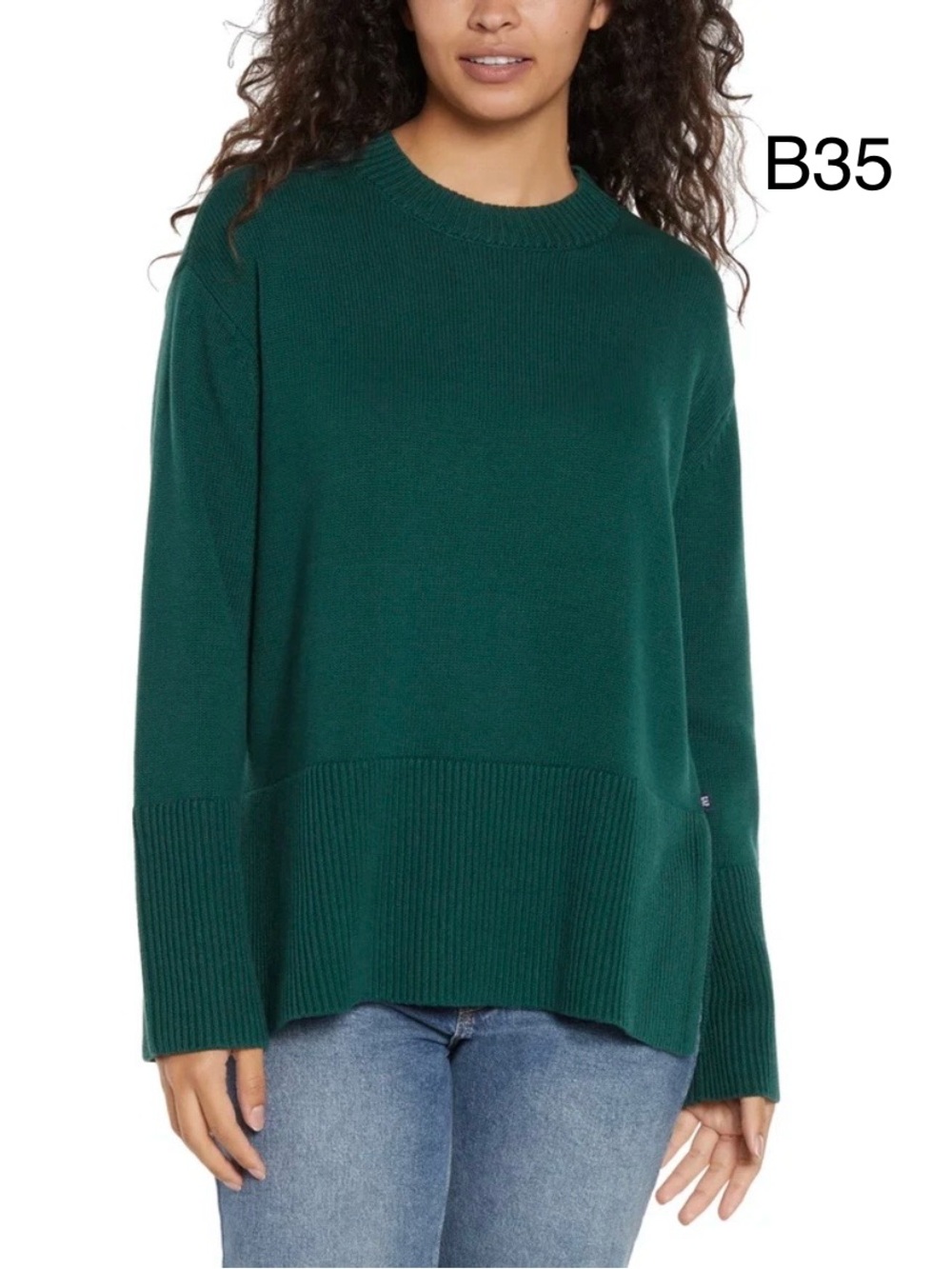 GAP Dark Green Crewneck Sweater